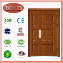 Matte Transferred One and Half Steel Security Door KKD-523B